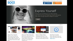 Microsoft's So.cl social network opened to the public at large this weekend. The experimental research project combines social networking and search, the company said -- and the company swears it's not meant to compete with Google+ or Facebook. 